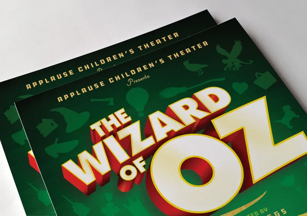 The Wizard of Oz show poster