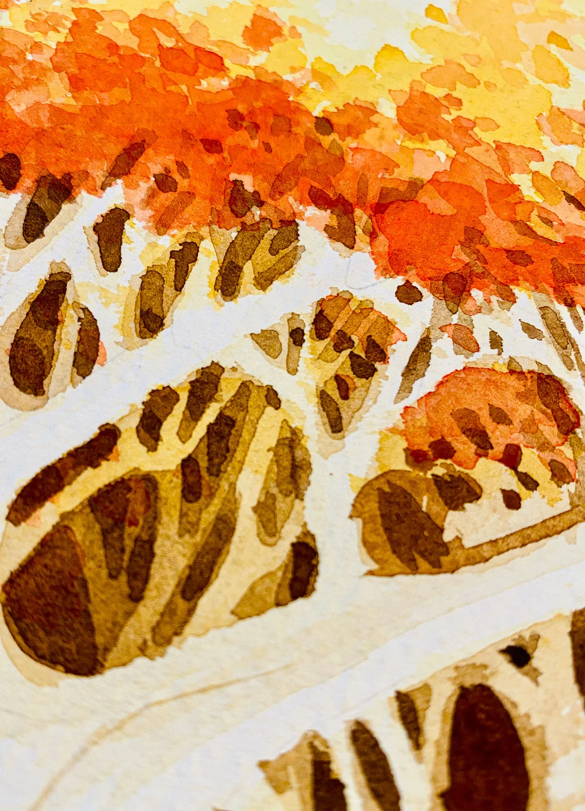 Original watercolor painting