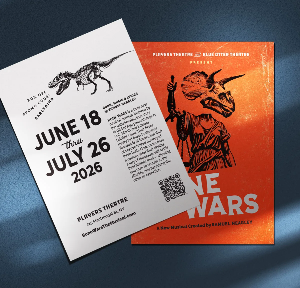 Bone Wars The Musical postcard