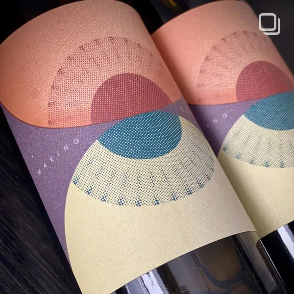 Bonny Doon Making Contact Wine Label