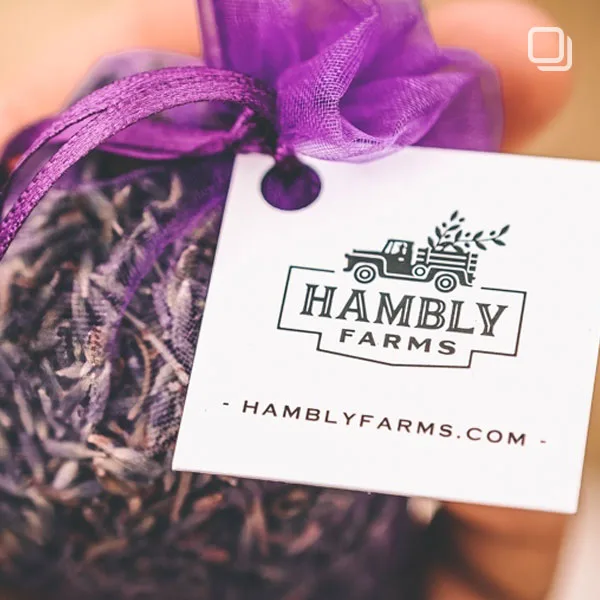 Hambly Farms Lavender Product Packaging