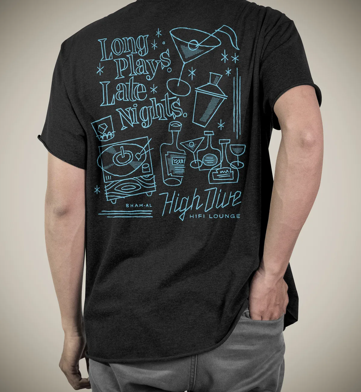 Long Plays Late Nights illustration
