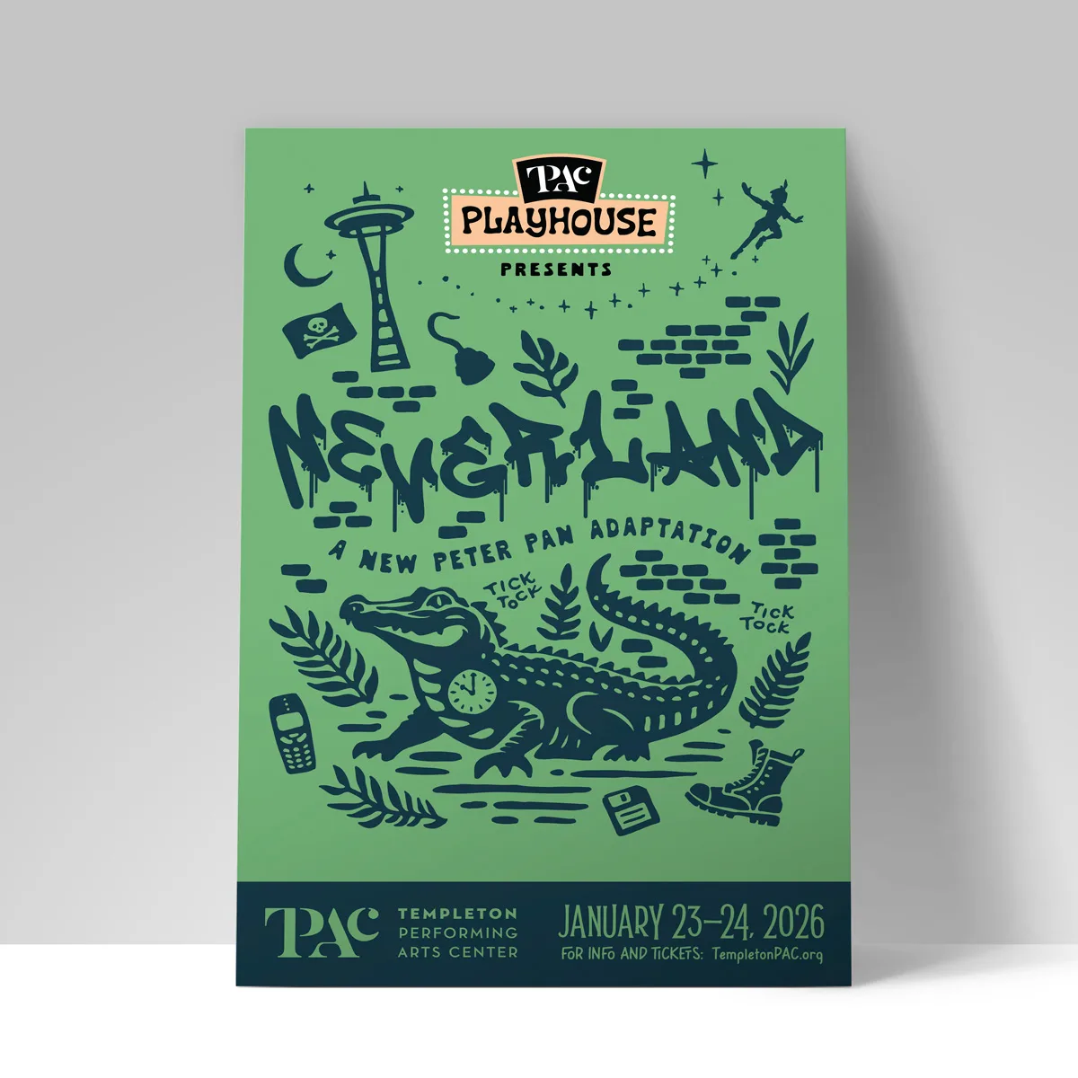 Neverland show poster