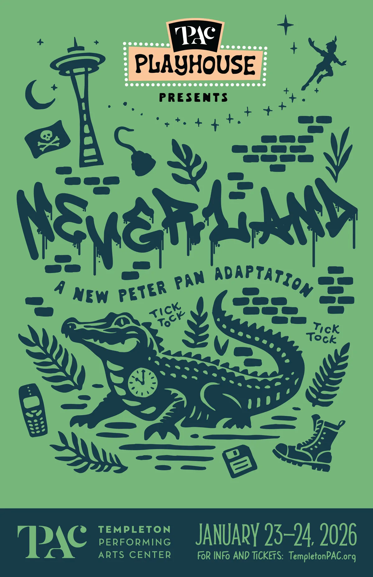 Neverland show poster
