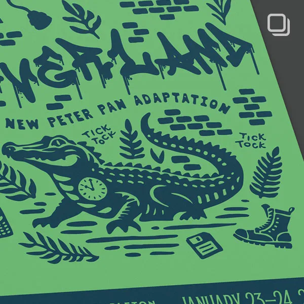 Neverland show poster