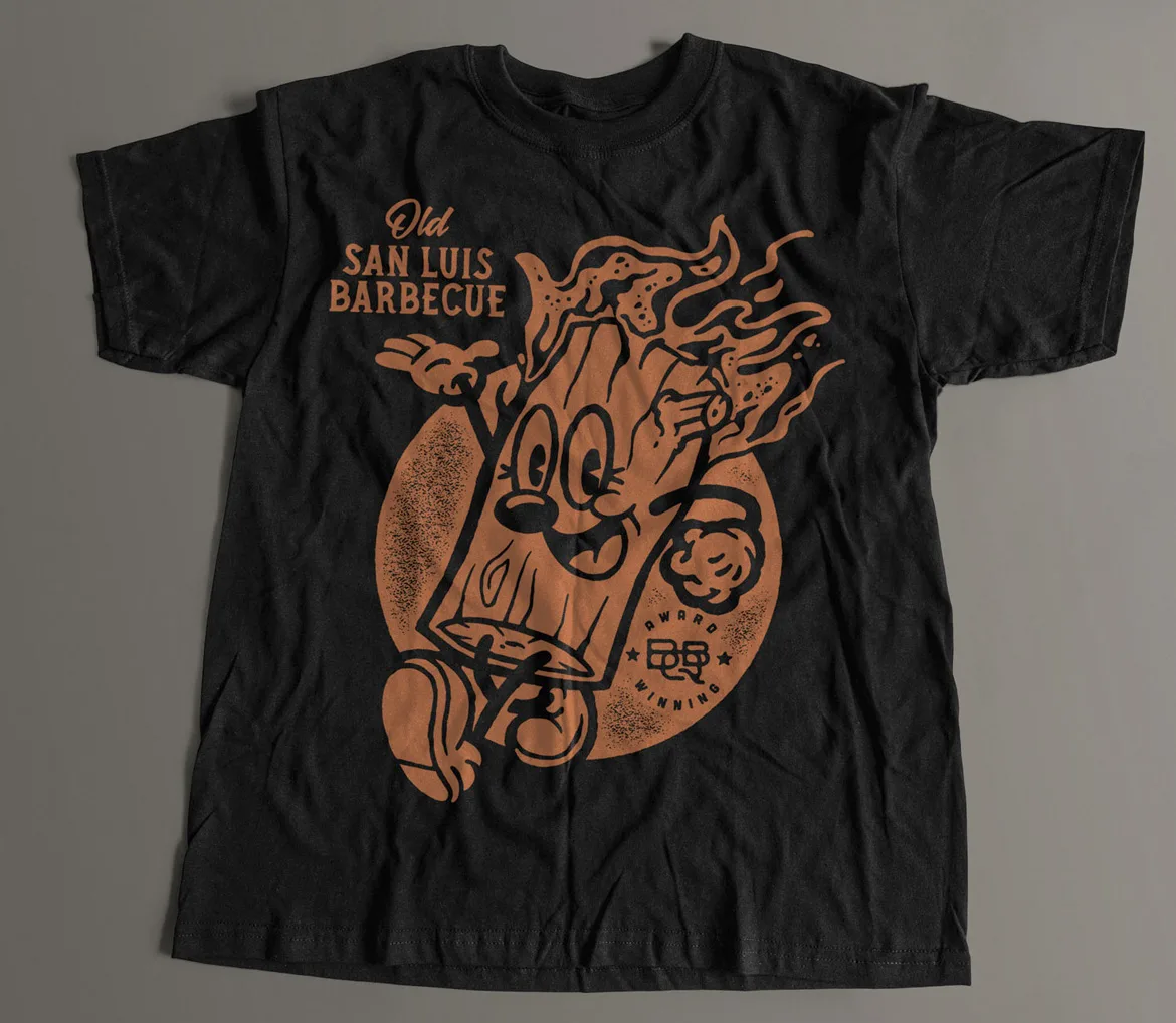 Old San Luis Barbecue logo