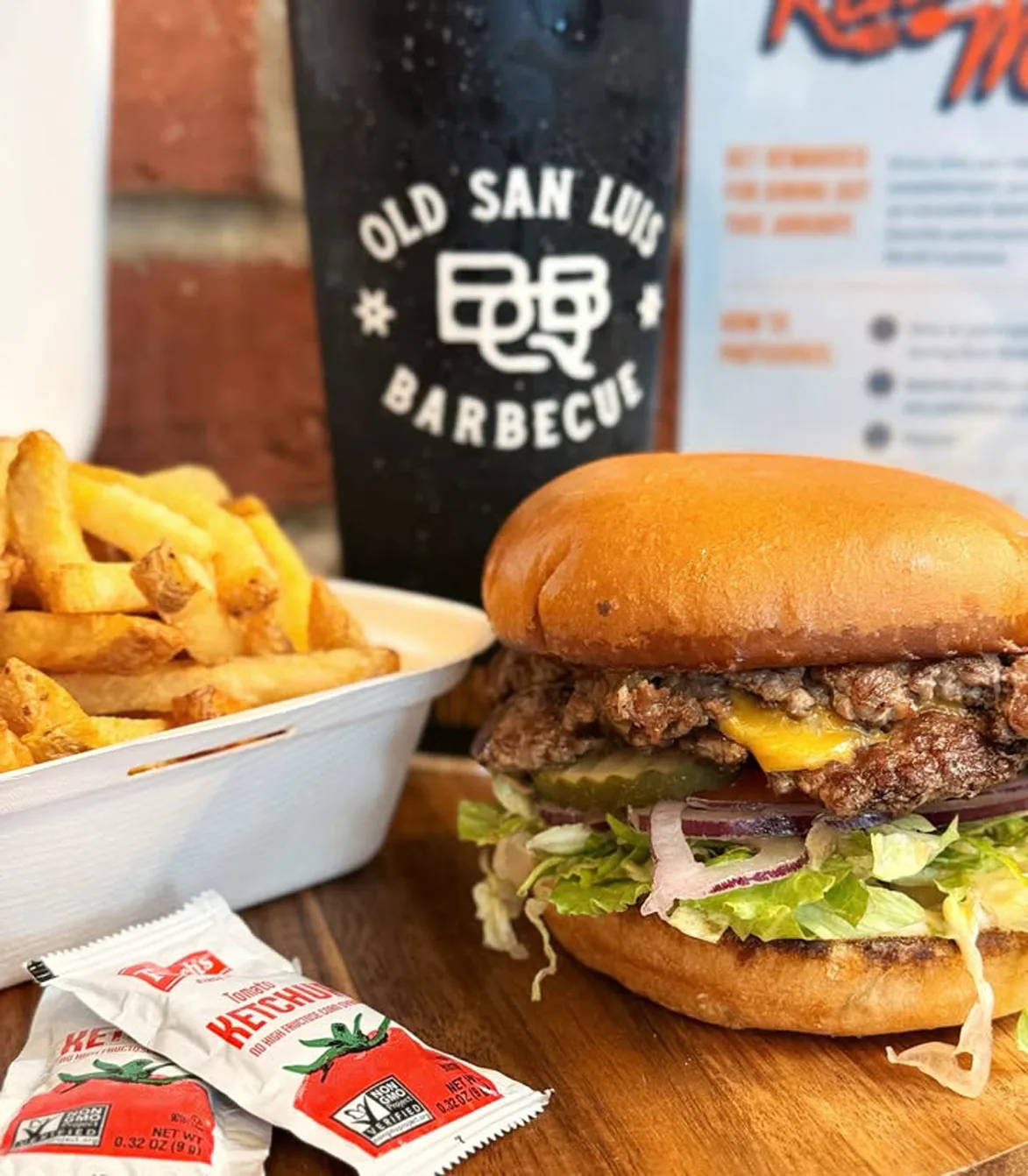 Old San Luis Barbecue logo