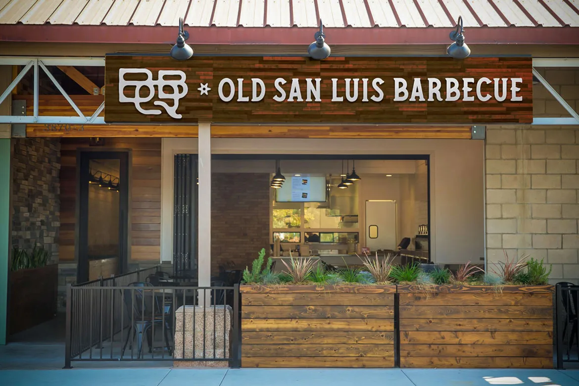 Old San Luis Barbecue logo