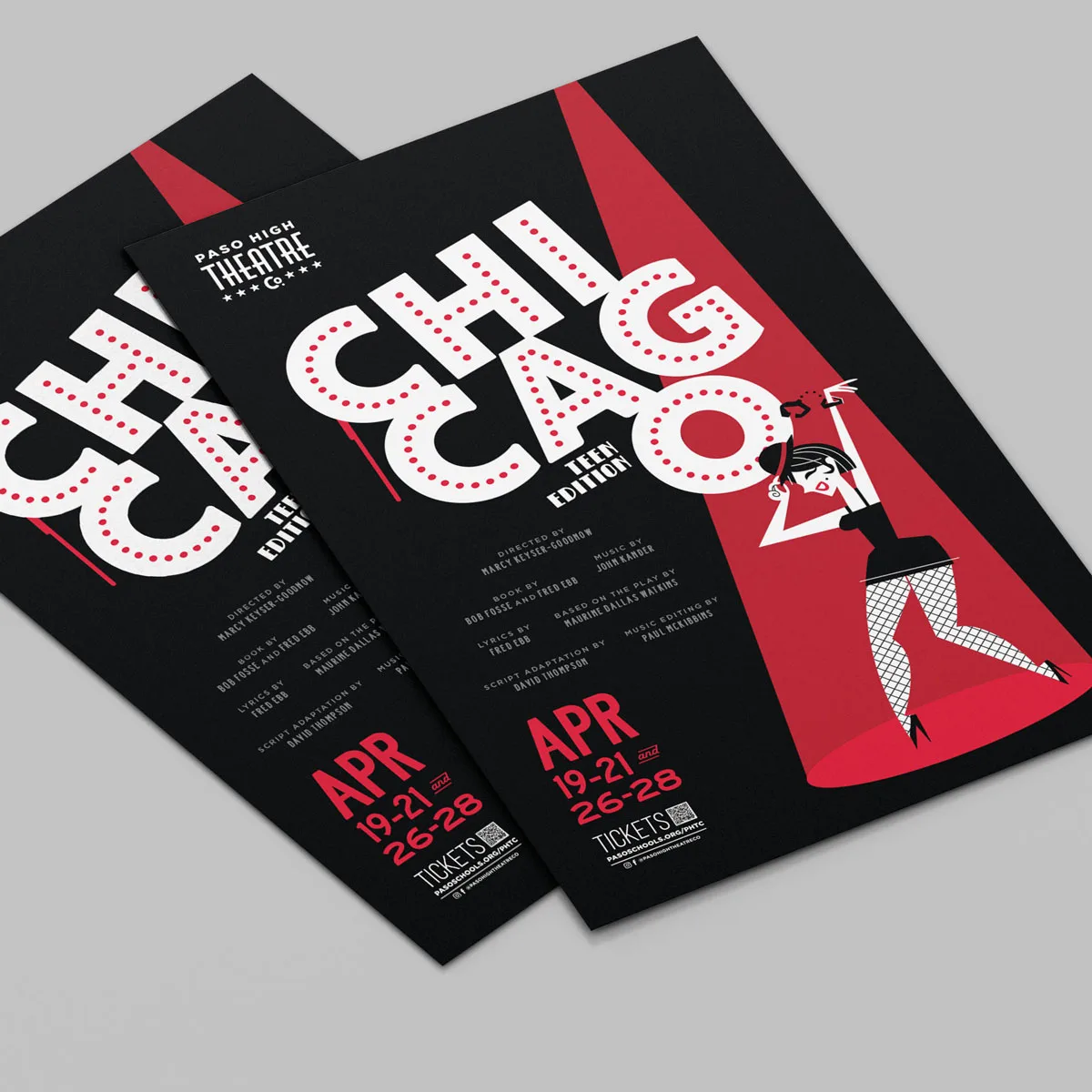 Chicago The Musical Teen Edition show poster