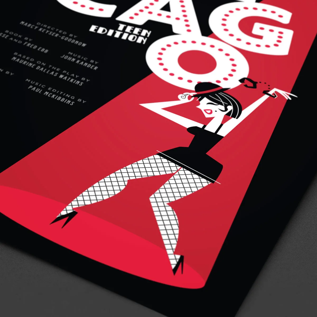 Chicago The Musical Teen Edition show poster