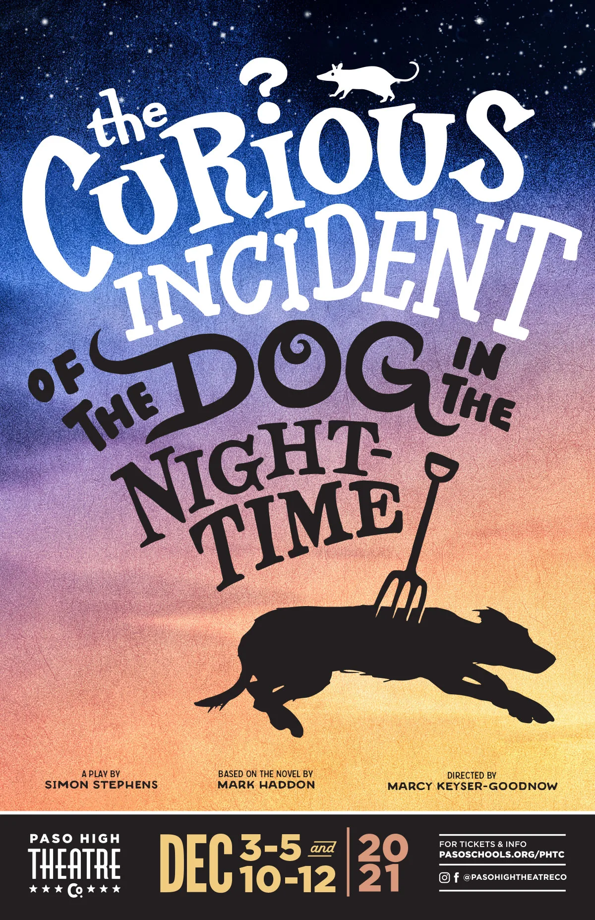 The Curious Incident of The Dog in the Night-Time show poster