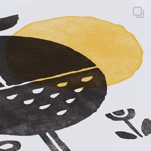 Rise and Shine Rooster Illustration