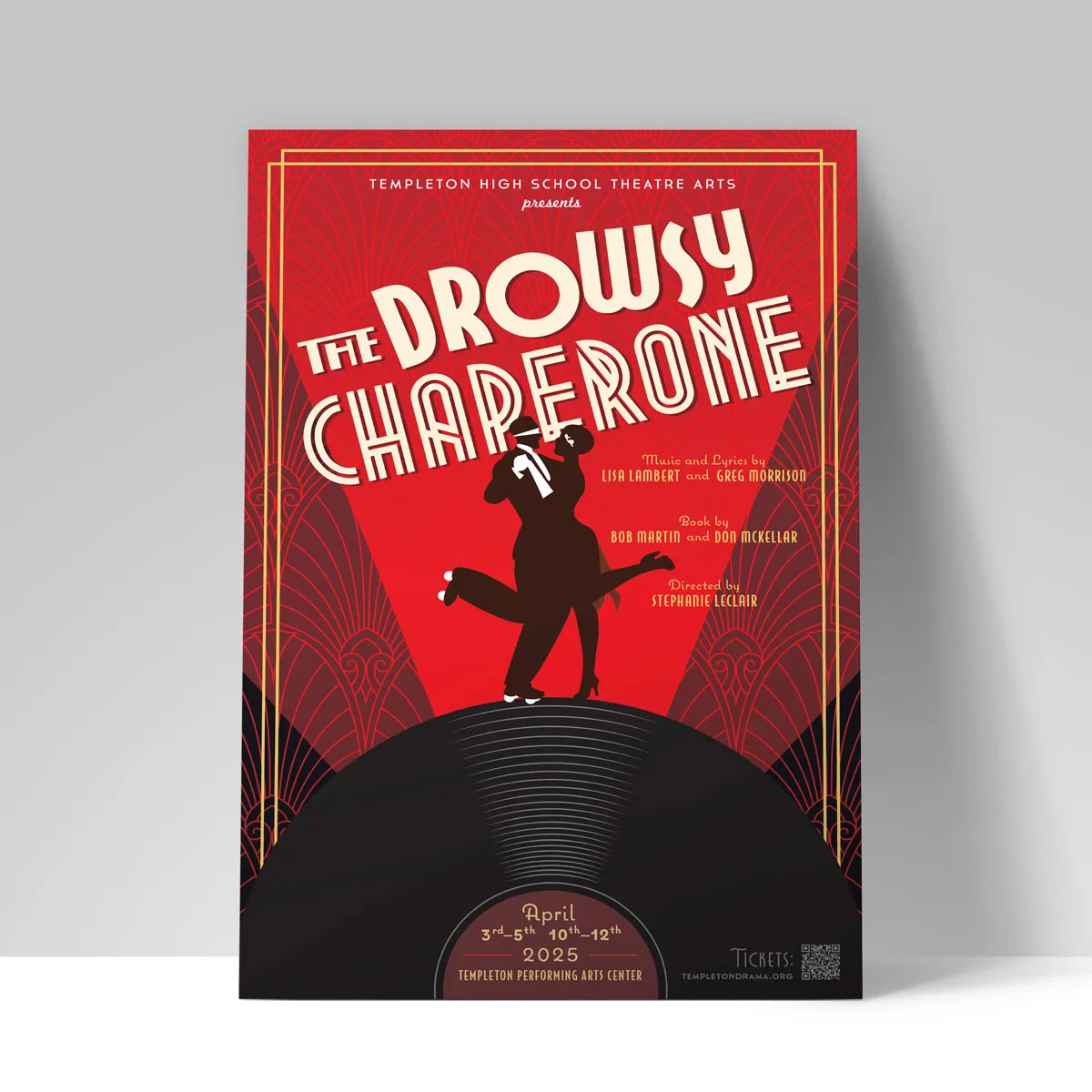 The Drowsy Chaperone show poster