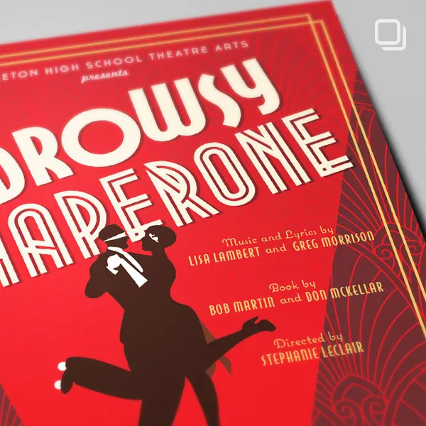 Drowsy Chaperone show poster