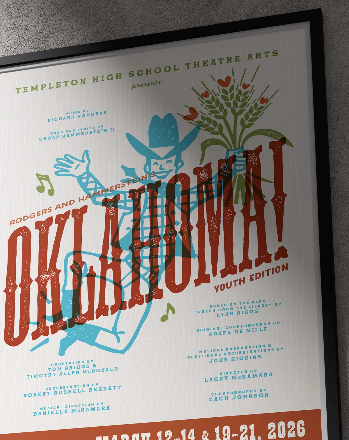 Oklahoma! show poster