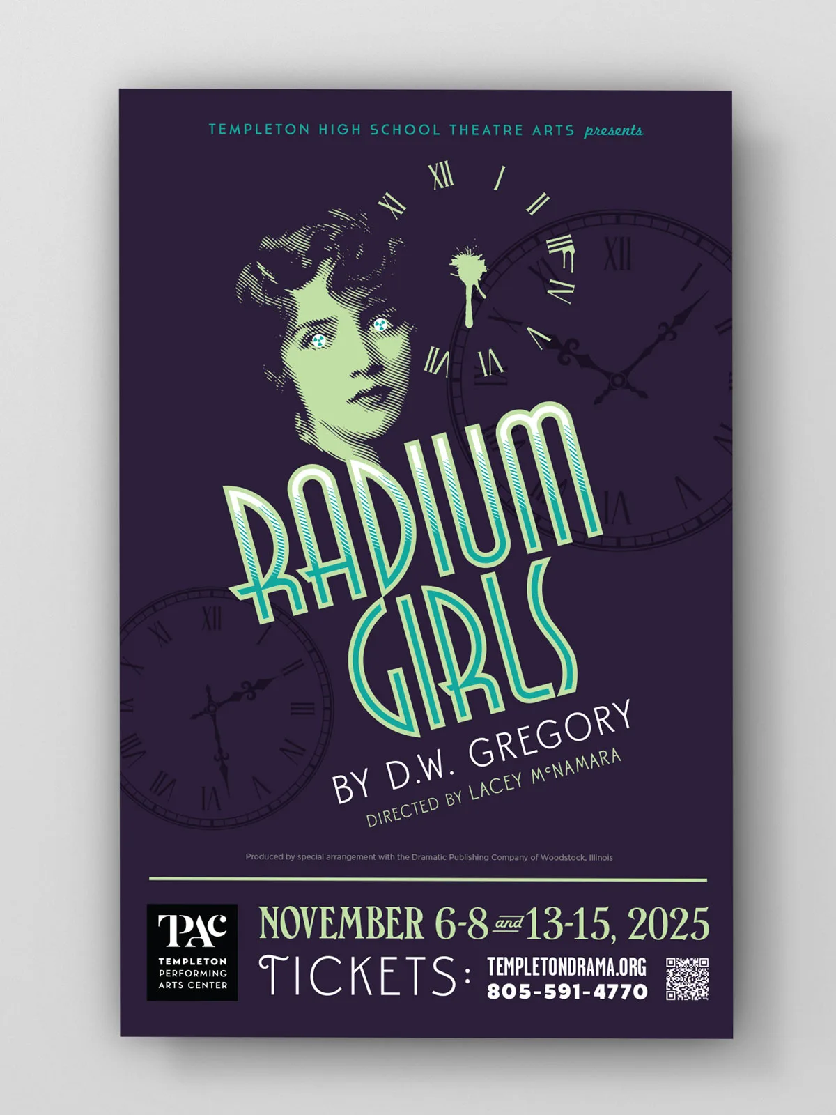 Radium Girls show poster