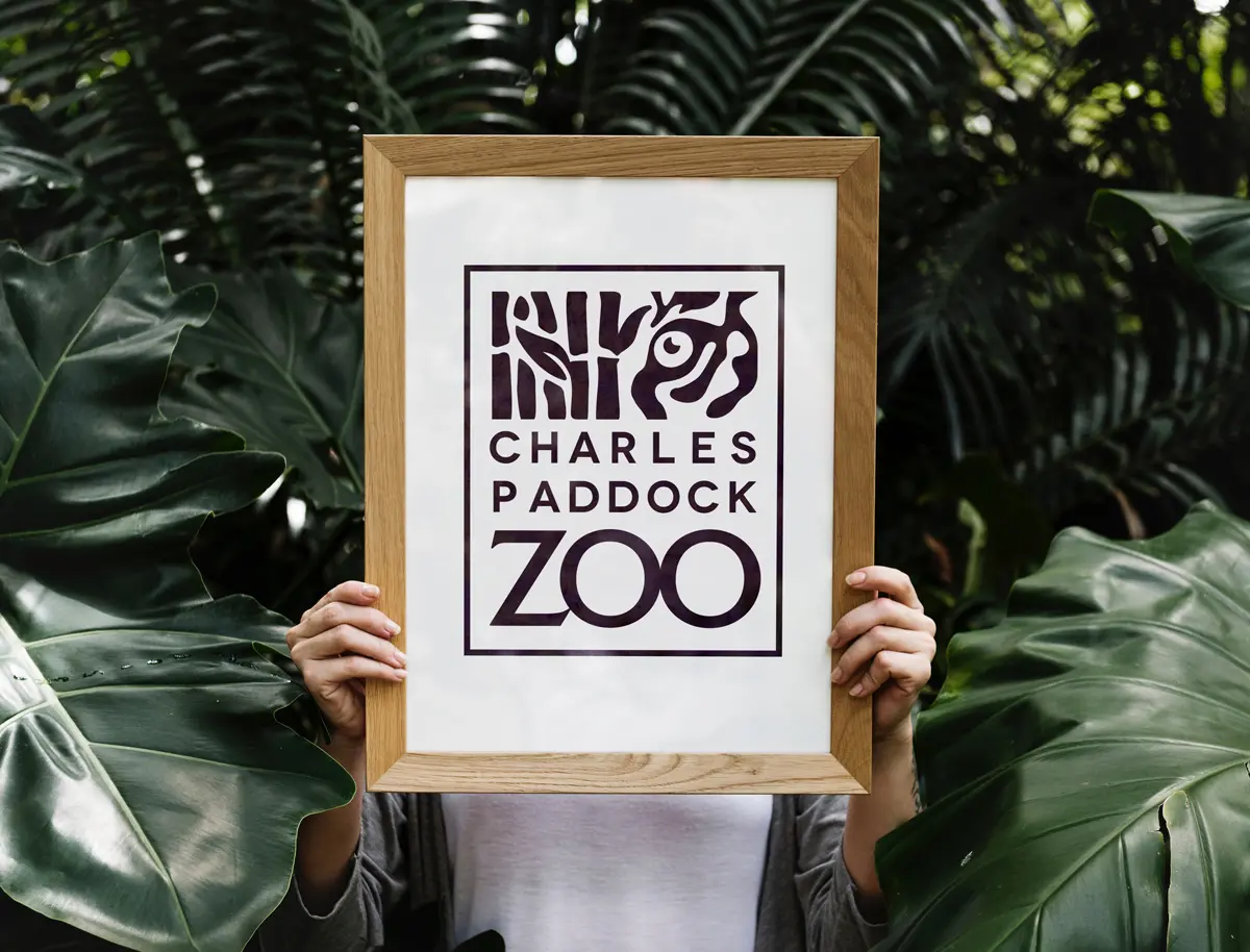 Charles Paddock Zoo logo