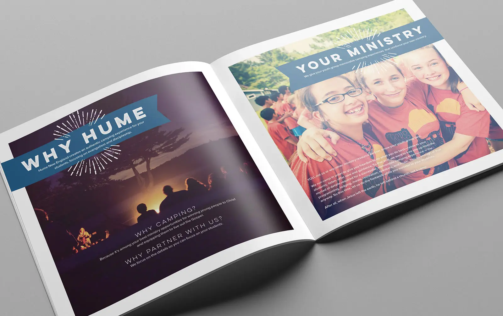 Hume New England Youth Camps brochure