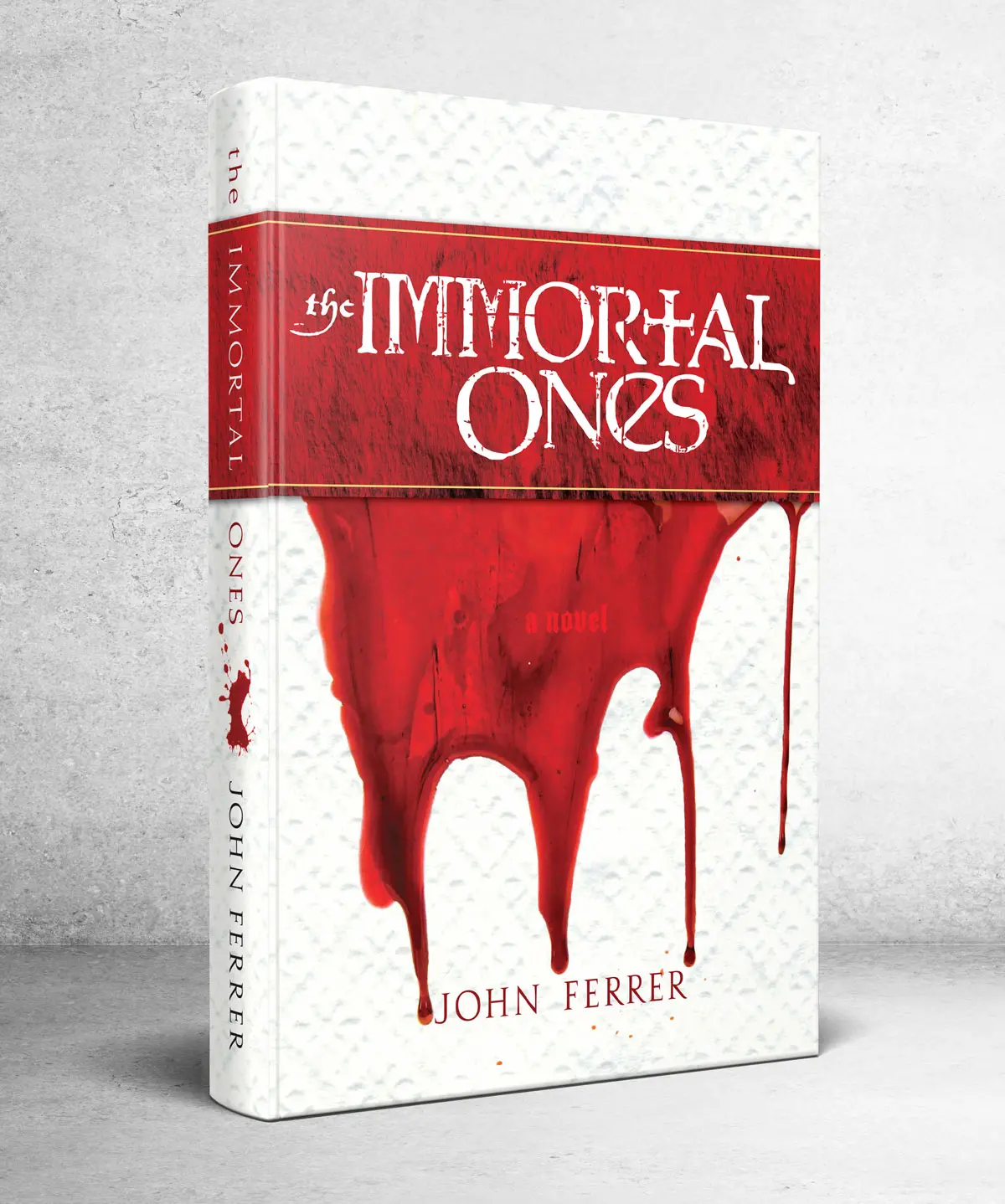 The Immortal Ones by John Ferrer concept book cover