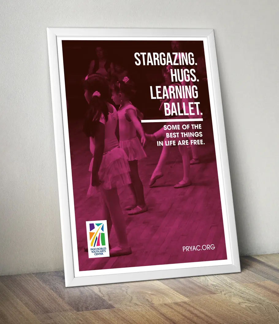 Paso Robles Youth Arts Center Poster