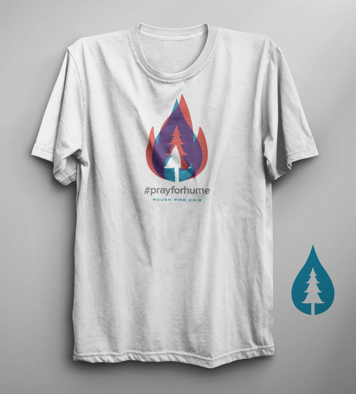 Hume Lake Rough Fire Fundraiser T-shirt