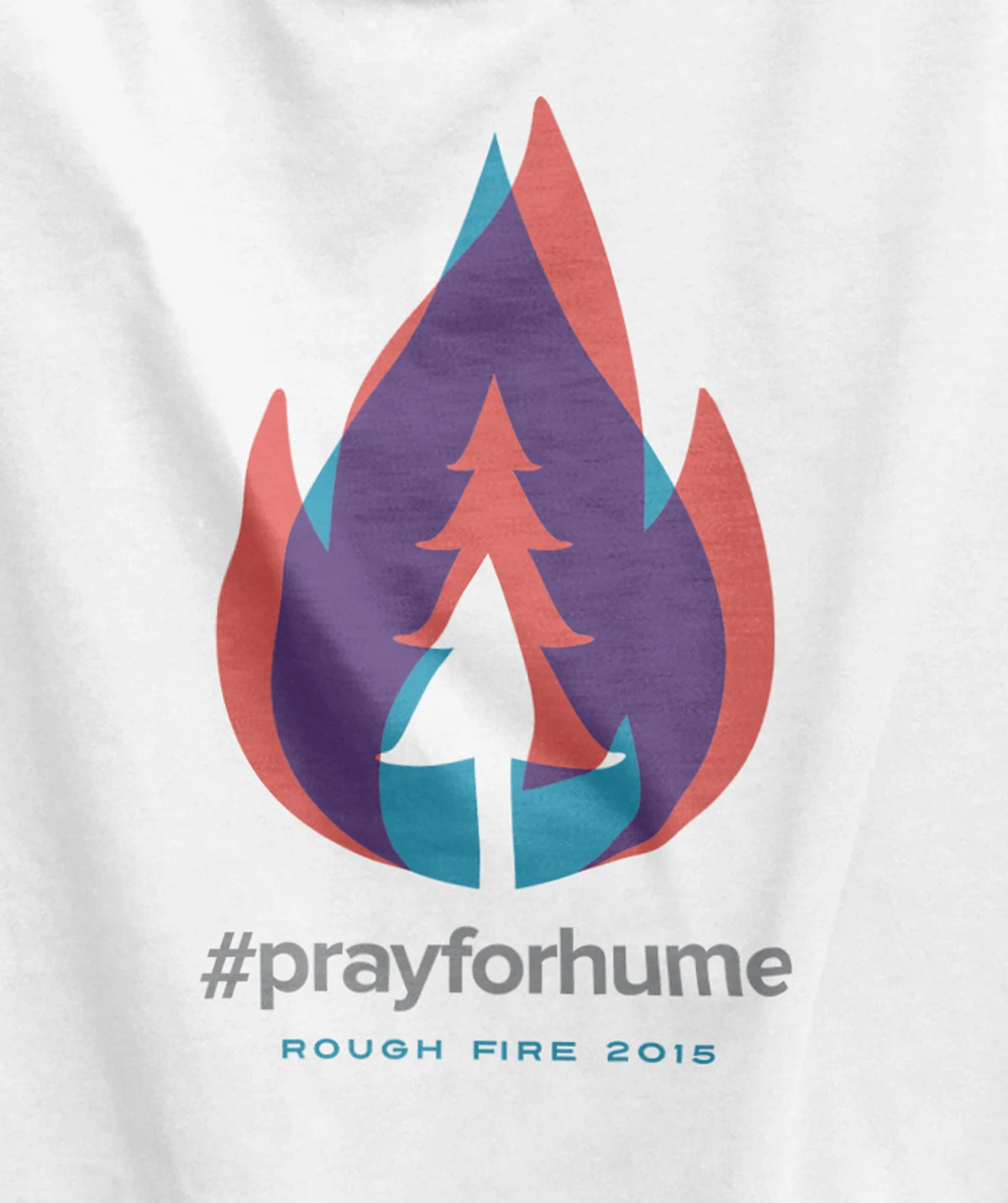 Hume Lake Rough Fire Fundraiser T-shirt