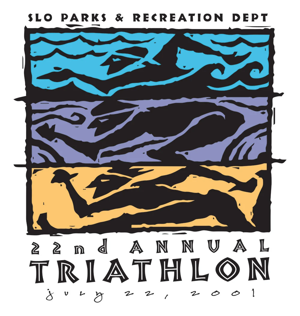 2001 SLO Triathlon T-shirt