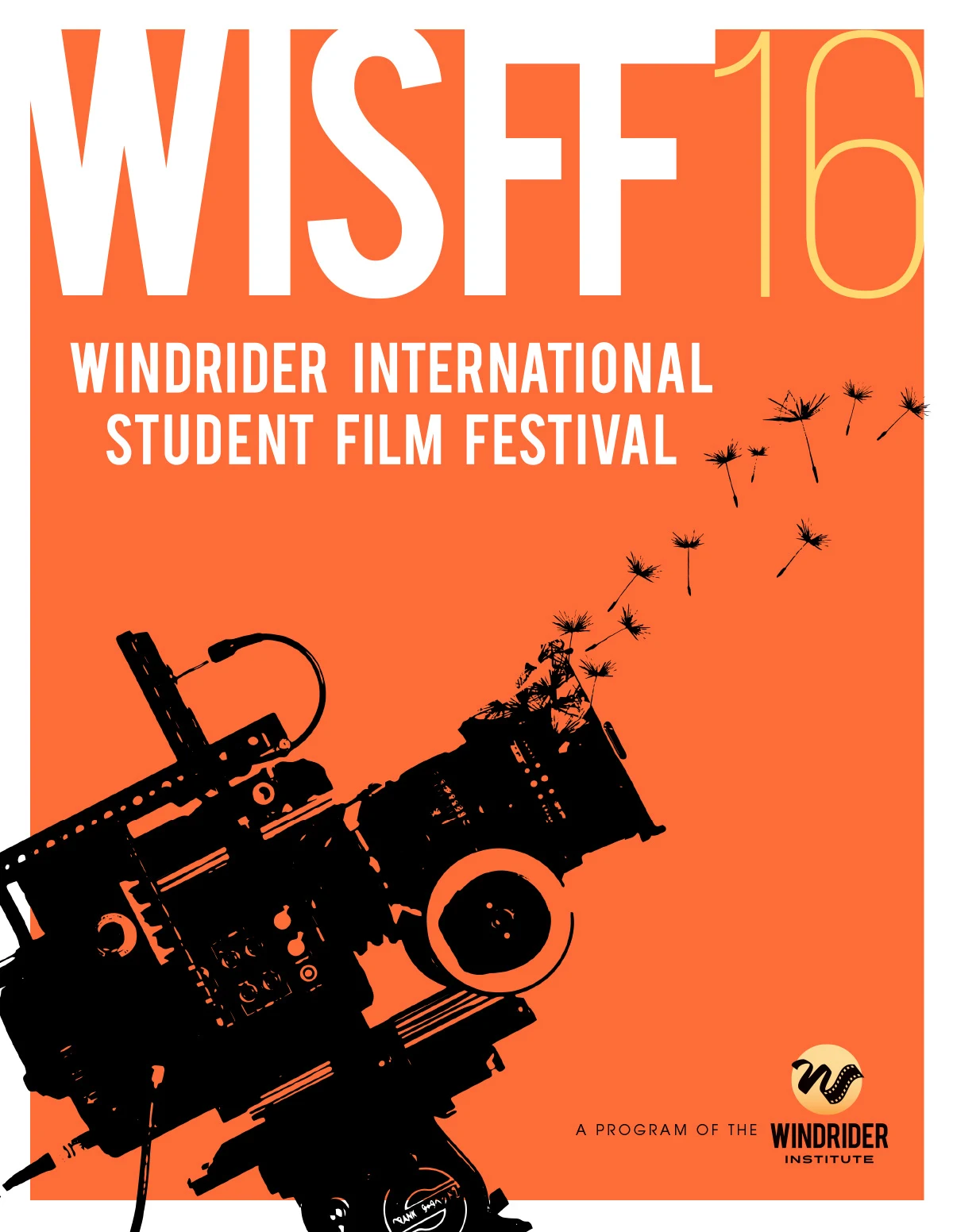 WISFF WIndrider International Student Film Festival Poster