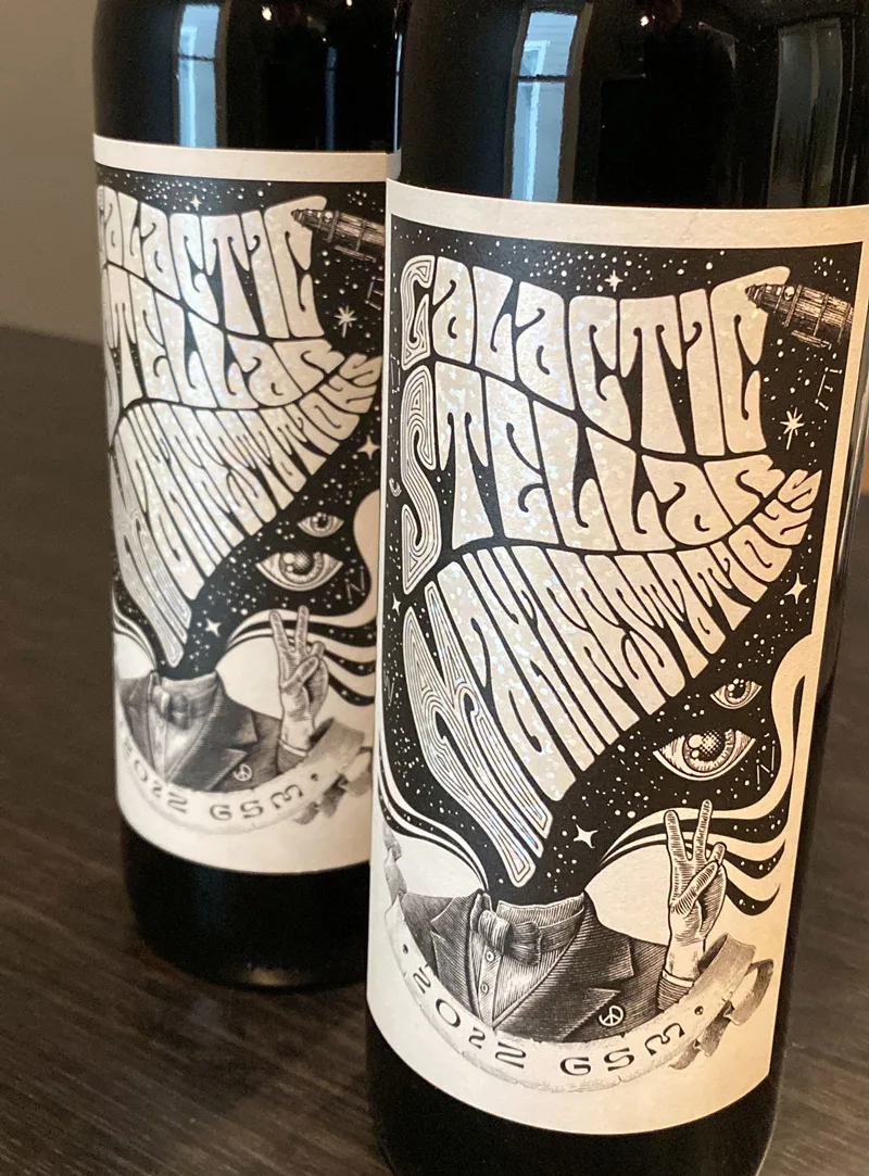 Bonny Doon GSM Back Label