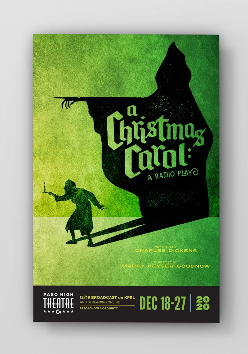 A Christmas Carol show poster
