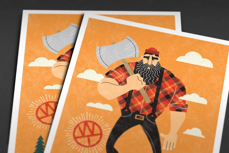 Axe The Lumberjack Tales poster