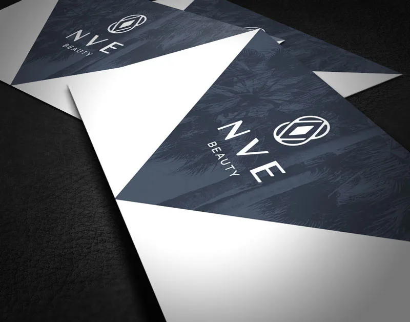 NVE Beauty business cards