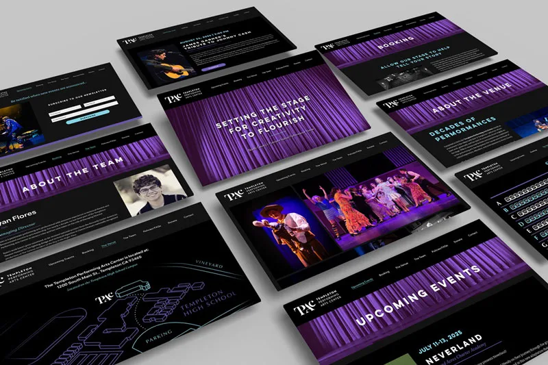 Templeton Performing Arts Center Logo