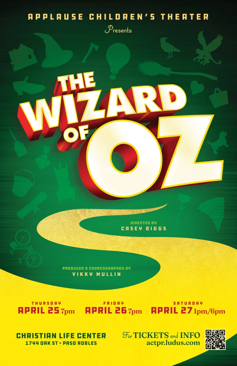 Wizard of Oz show poster