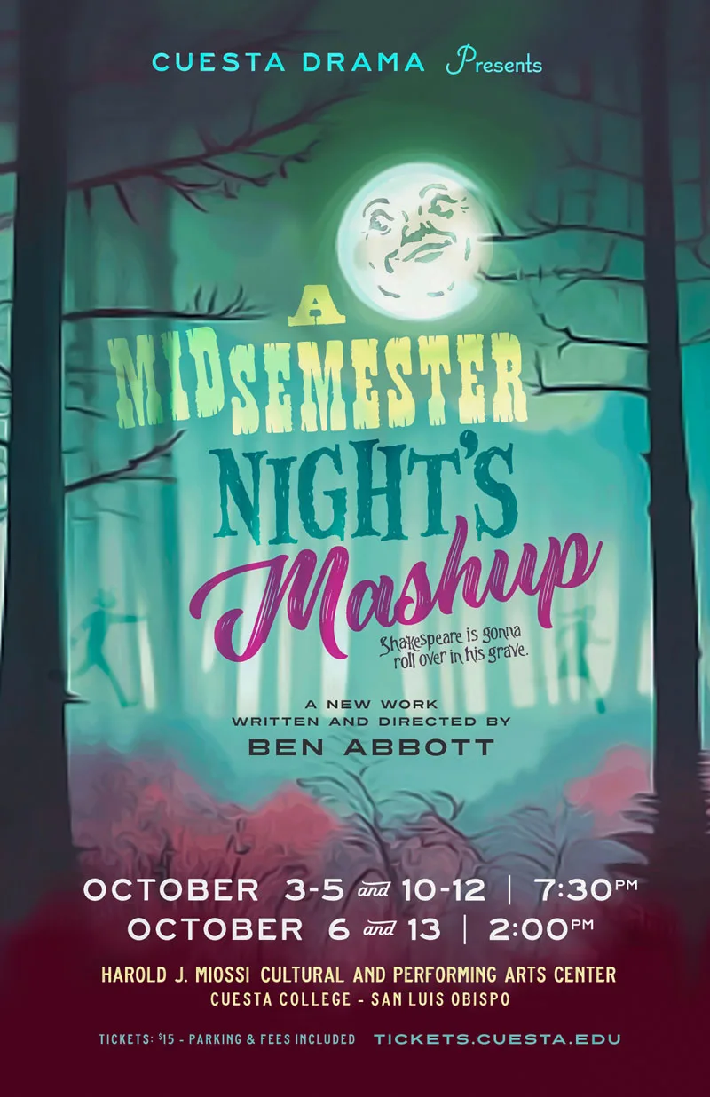 Mid-Semester Night's Mashup show poster