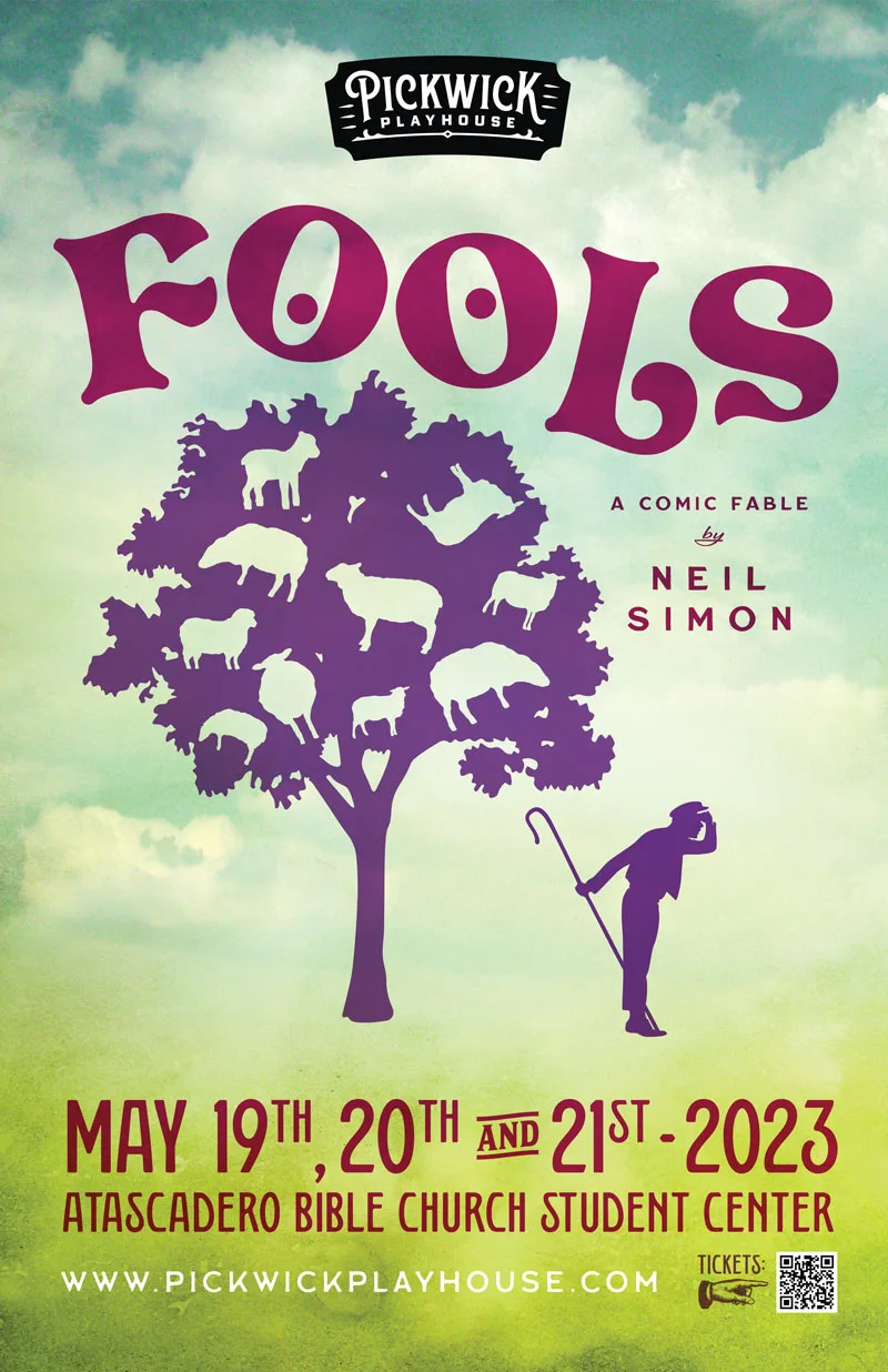 Neil Simon's Fools show poster